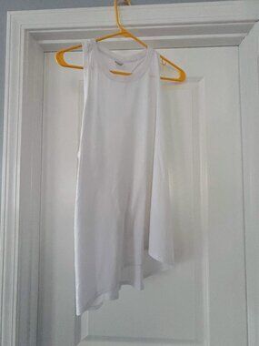 Athleta White Razorback Lightweight Tank Women’s XL